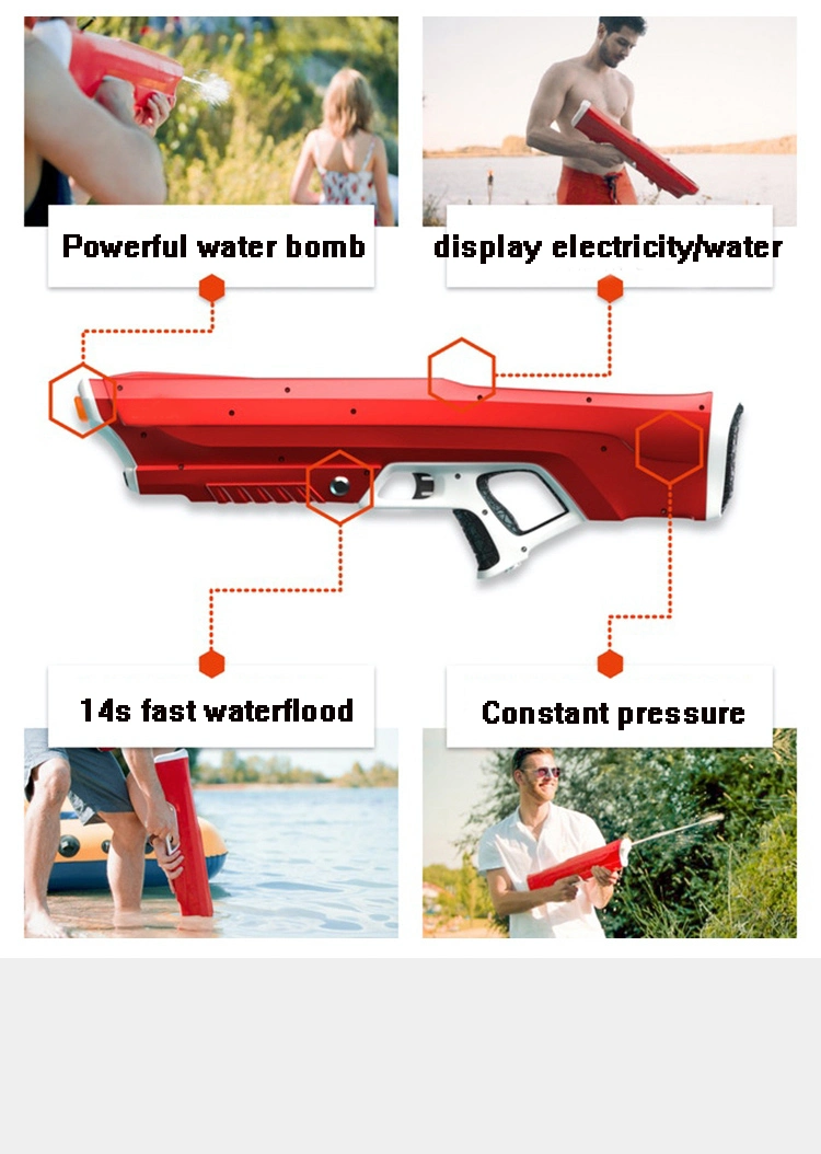 Automatic Electric Water Gun Toy Battery Powered Super Soaker Water Gun