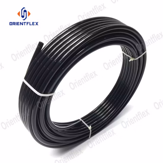 15m Black/Green/Pink PA Coil Hose Set